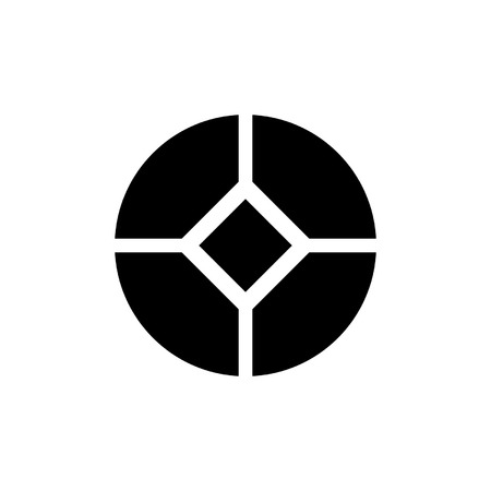 Letter O logo. Icon design. Template elements - vector signのイラスト素材