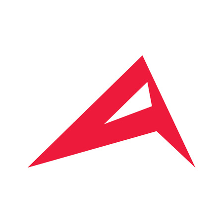 Letter A logo. Icon design. Template elements - vector signのイラスト素材