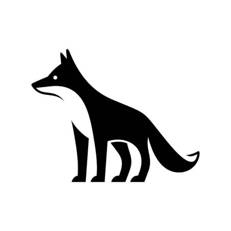 Fox Icon design. Template elementsのイラスト素材