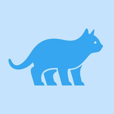 Cat Icon design. Template elementsのイラスト素材