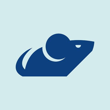 Mouse Icon design. Template elementsのイラスト素材