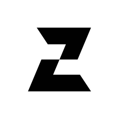 Letter Z logo. Icon design. Template elements - vector signのイラスト素材