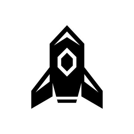 Rocket logo. Icon design. Template elementsのイラスト素材