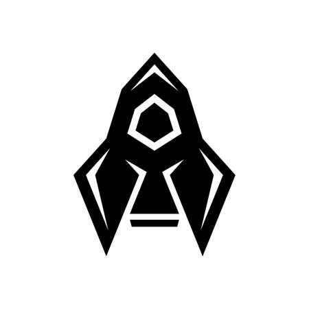 Rocket logo. Icon design. Template elementsのイラスト素材