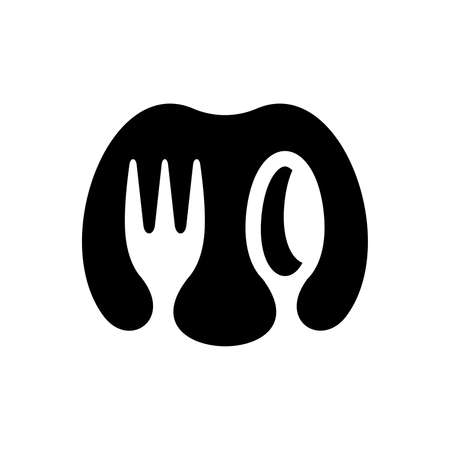 Food  . Icon design. Template elementsのイラスト素材