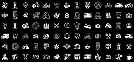 Logos collection. Abstract logos set. Icon design. Template elements