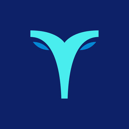 Letter T logo. Icon design. Template elements - vector signのイラスト素材