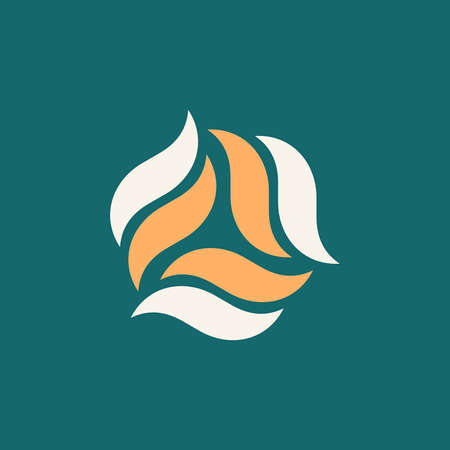 Abstract  Icon design. Template elements - vector sign