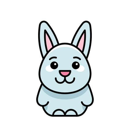 Hare icon. Icon design. Template elementsのイラスト素材