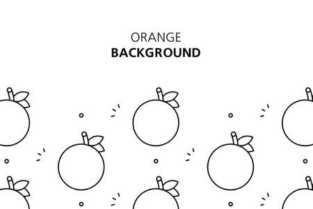 Orange background. Icon design. Template elements. isolated on white backgroundのイラスト素材