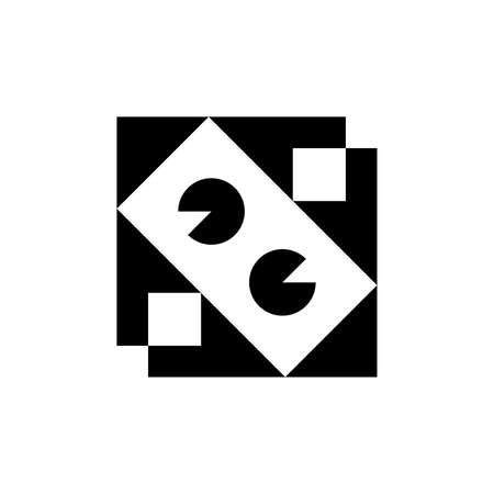 Abstract logo. Geometric abstract logos. Icon design