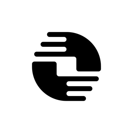 Letter O logo or icon design. template elements. geometric abstract logosのイラスト素材