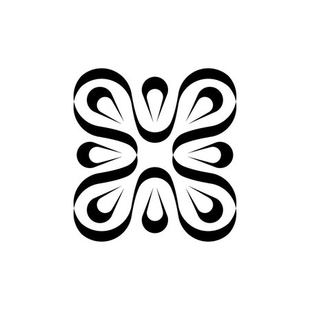 Abstract logo. Geometric abstract logos. Icon designのイラスト素材