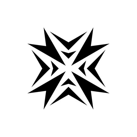 Abstract logo. Geometric abstract logos. Icon designのイラスト素材