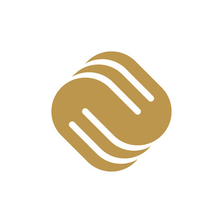 Abstract logo. Geometric abstract logos. Icon designのイラスト素材