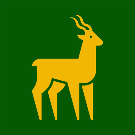 Kudu Logo. Icon design. Template elementsのイラスト素材