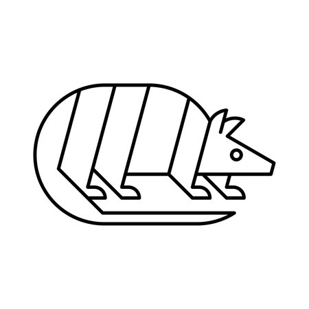 Armadillo Logo. Icon design. Template elementsのイラスト素材