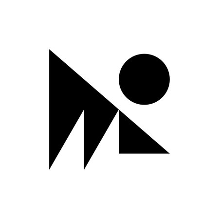 Abstract logo. Icon design. Template elements. Geometric abstract logosのイラスト素材