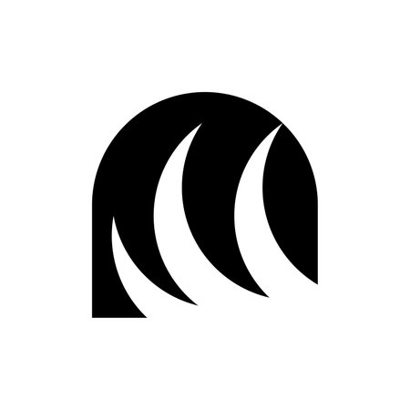 Abstract logo. Icon design. Template elements. Geometric abstract logosのイラスト素材