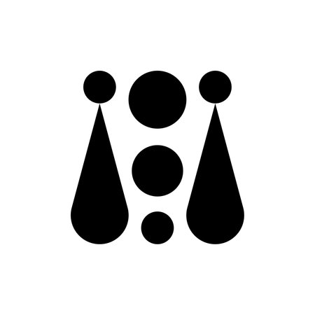 Abstract logo. Icon design. Template elements. Geometric abstract logosのイラスト素材