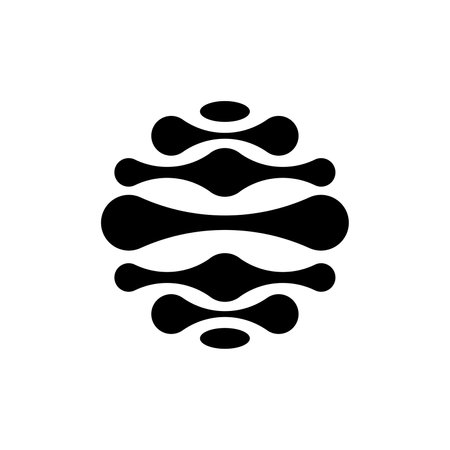 Abstract logo. Icon design. Template elements. Geometric abstract logosのイラスト素材