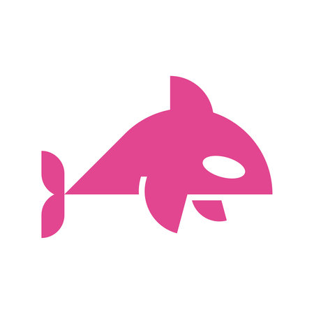 Orca logo. Icon design. Template elementsのイラスト素材