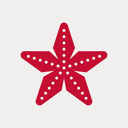 Starfish logo. Icon design. Template elementsのイラスト素材