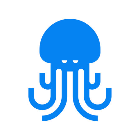 Octopus logo. Icon design. Template elementsのイラスト素材