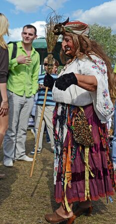 August 18, 2012 - Sorochinsky Fair - a traditional annual fair located in Poltava region, in the village of Sorochintsy, Myrhorod district. Ukraineのeditorial素材