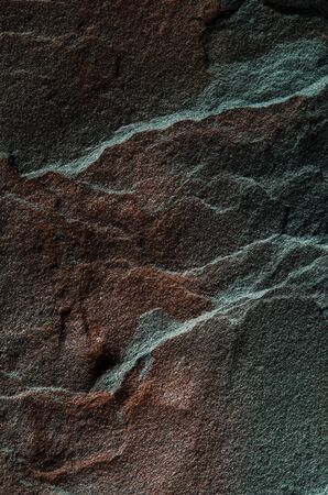A natural background made of multi-colored wild stone close-up. Top Viewの写真素材