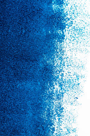 Beautiful Abstract Grunge Decorative white-Blue background wall Stucco, plaster. Artistic Rough Texture Of A Stylized Banner With Space For Textの写真素材