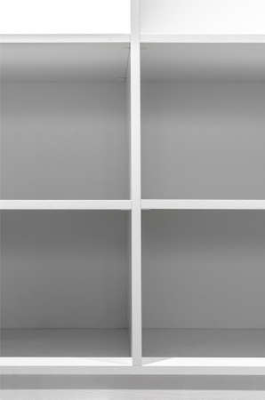 White wooden frame furniture for home and office. Businessの写真素材