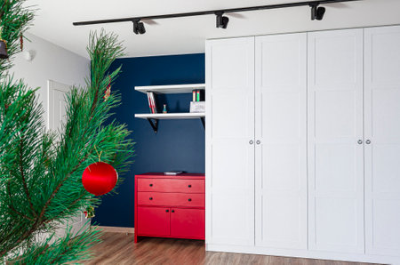 Apartment in Scandinavian style. Scandinavian design. Repairの写真素材