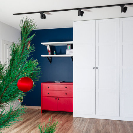Apartment in Scandinavian style. Scandinavian design. Repairの写真素材
