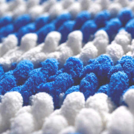 Fleece warm knitted background close-up.の写真素材