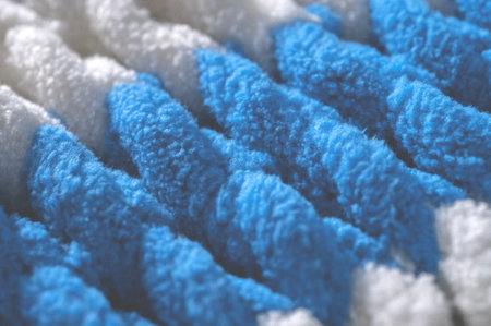 Cozy knitted multi-colored background.の写真素材