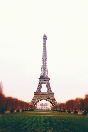 eiffel towerの写真素材