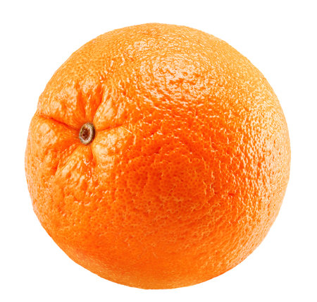 orange isolated on a white background.の写真素材