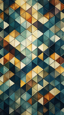 neon mandala background.の素材