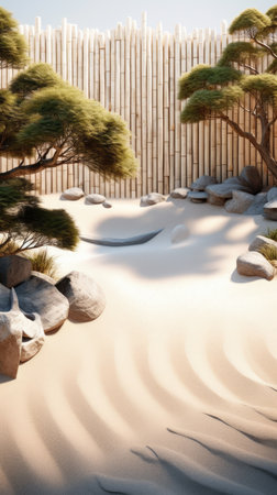 zen gardenの素材