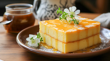 Japanese cheesecake.の素材