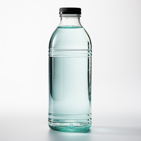 big gallon of water on white background.の素材