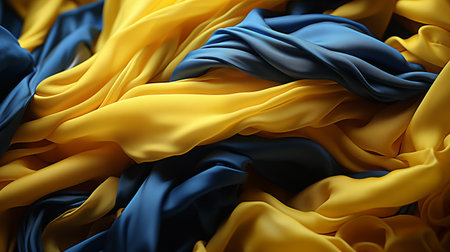 silk fabric background.の素材