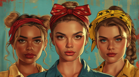 poster from March 8, the power of women.の素材