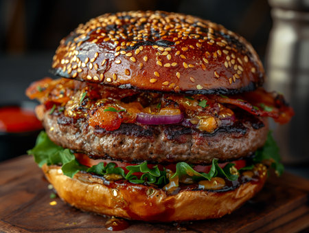 big tasty burger.の素材