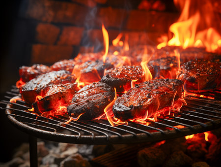 barbecue grillの素材