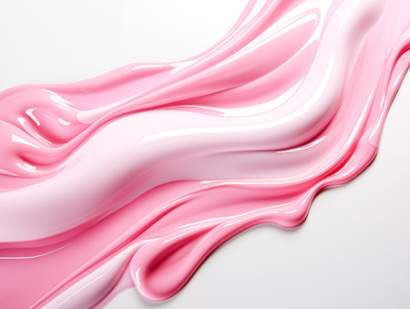 pink paint splash.の素材