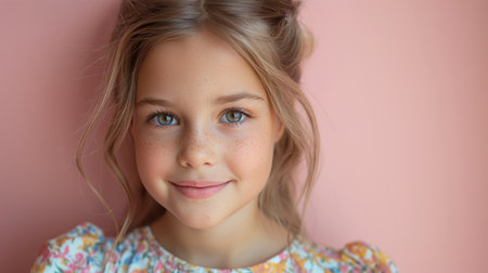 portrait of a girl.の素材