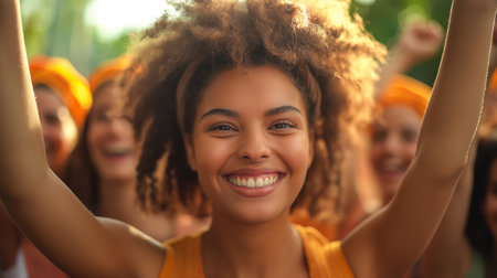 girl in a party.の素材