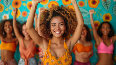 girl in a party.の素材